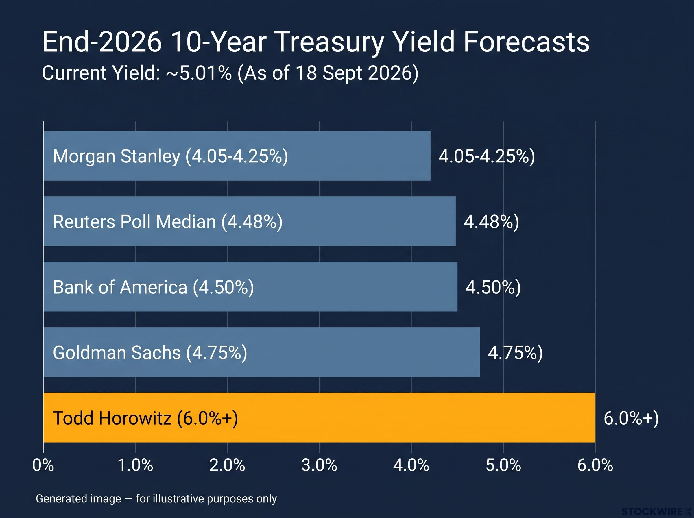 Consensus vs. Contrarian: End-2026 Yield Forecasts