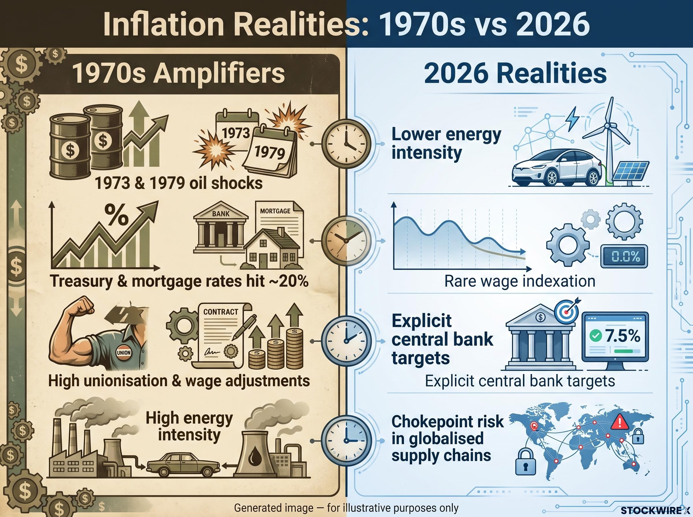 Inflation Regimes: 1970s vs 2026