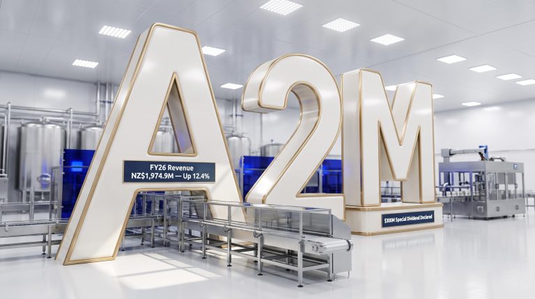 Large A2M letters in factory