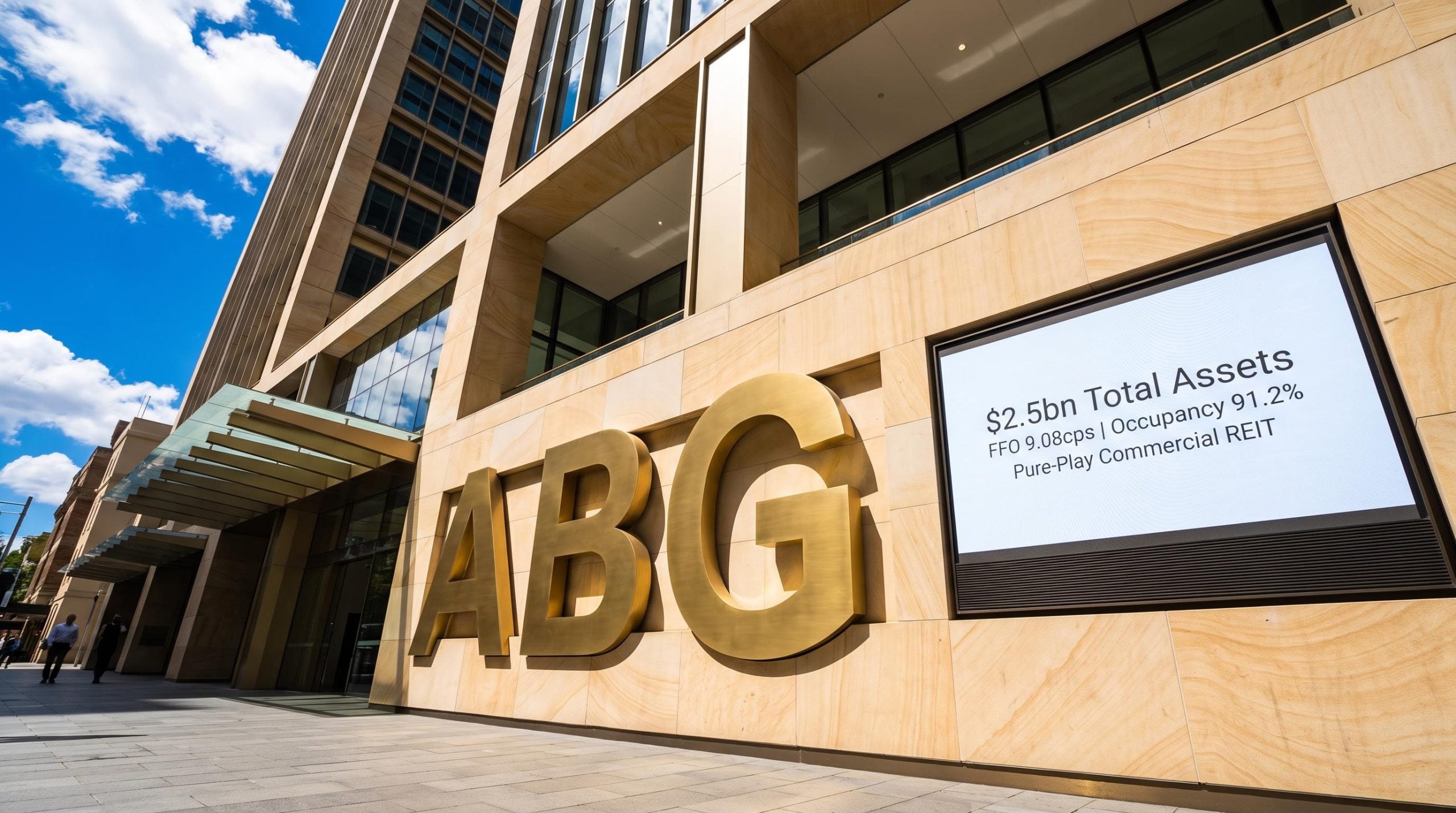 ABG sign and digital display