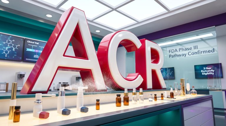 Large ACR sign in lab