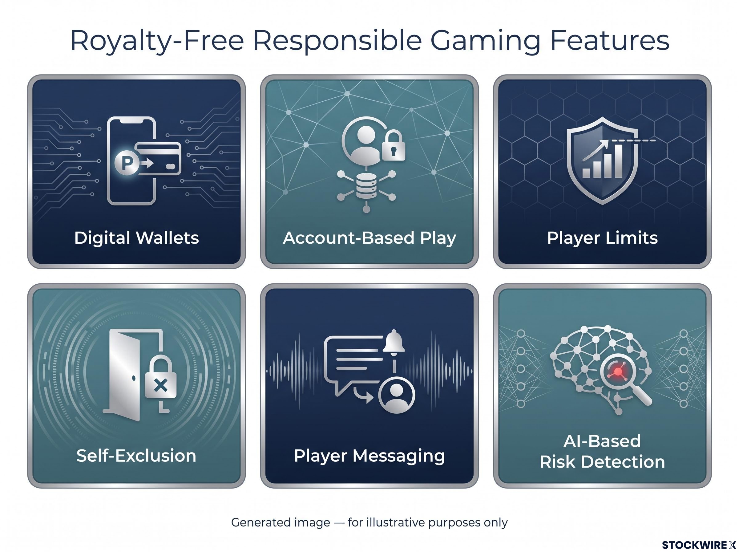 Royalty-Free Responsible Gaming Technologies Secured