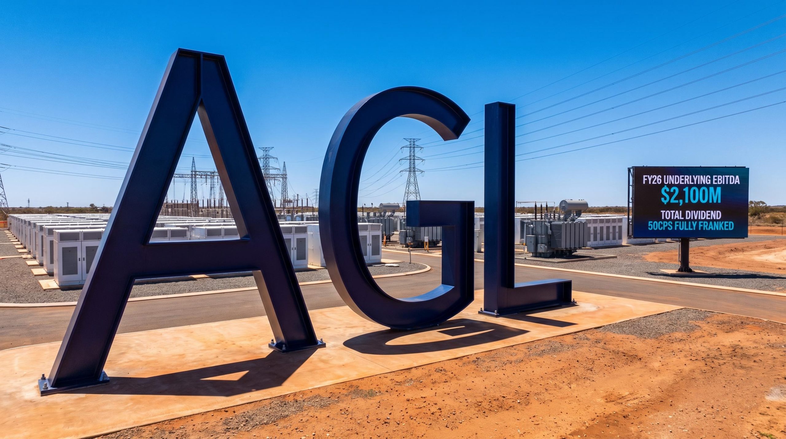 AGL sign at power station