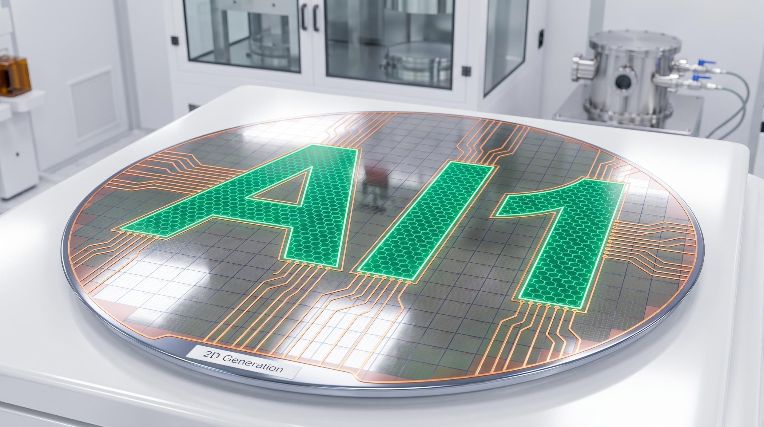 AI chip in lab
