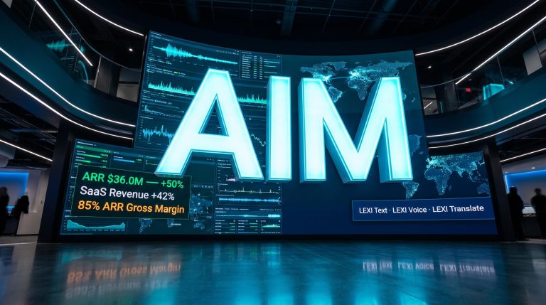 Large digital screen with AIM