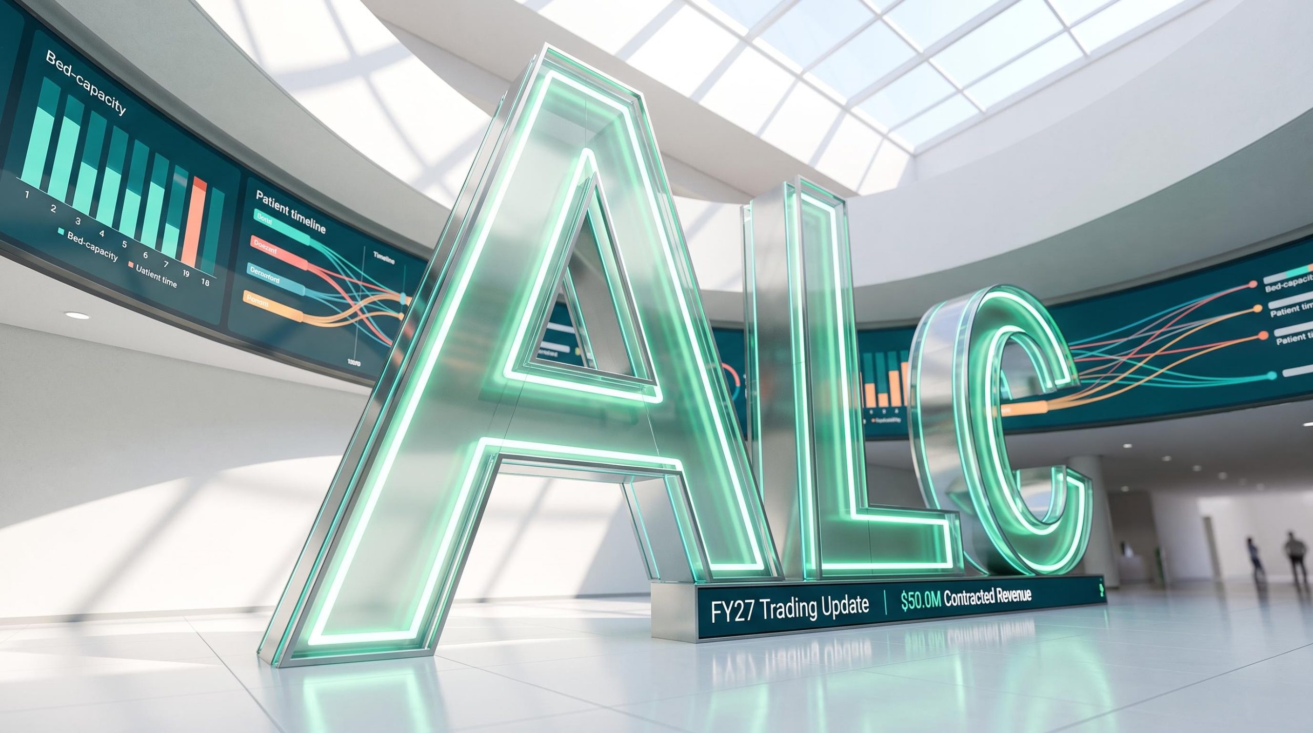 Futuristic data screen