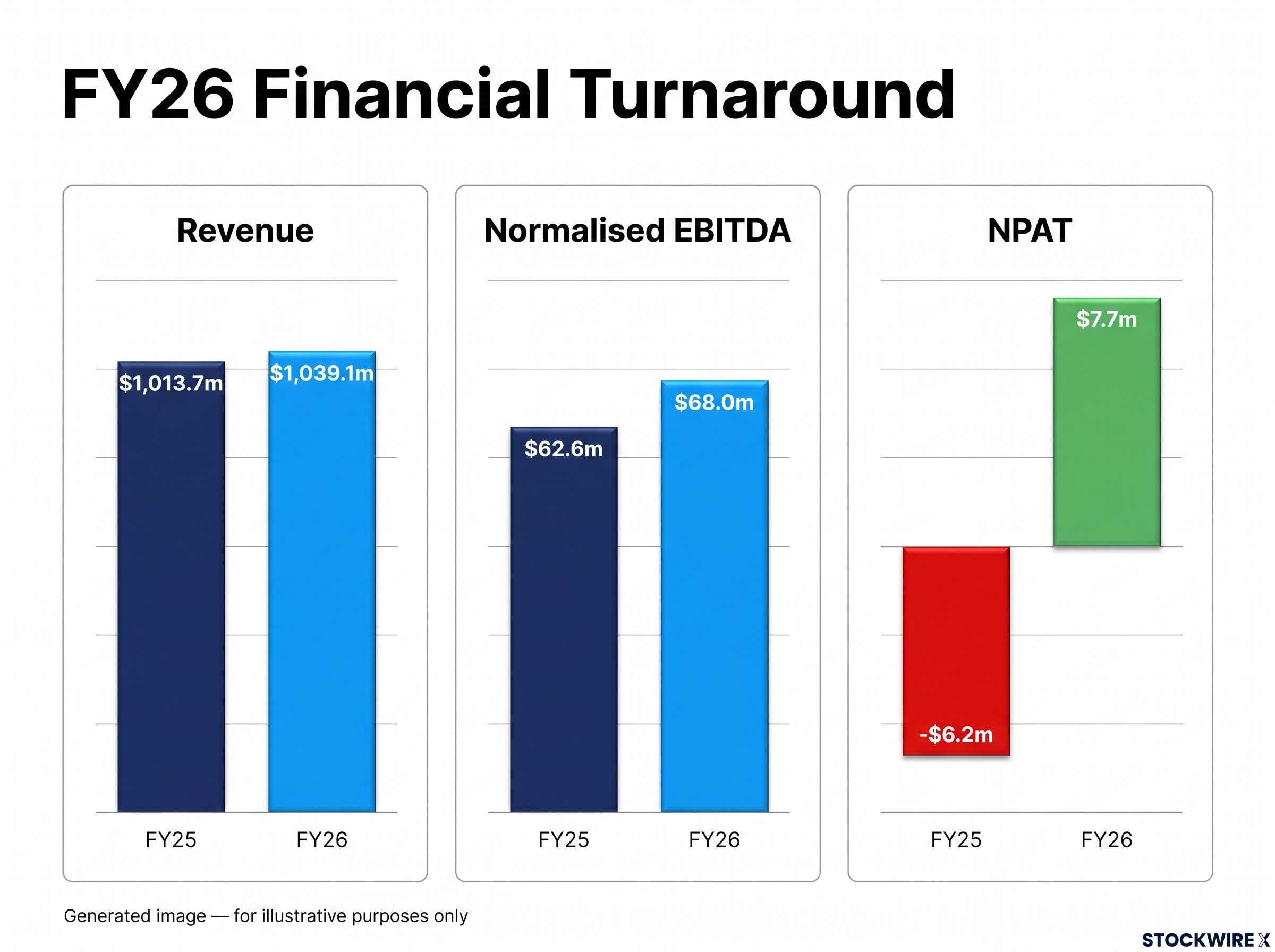 AMA Group FY26 Financial Turnaround