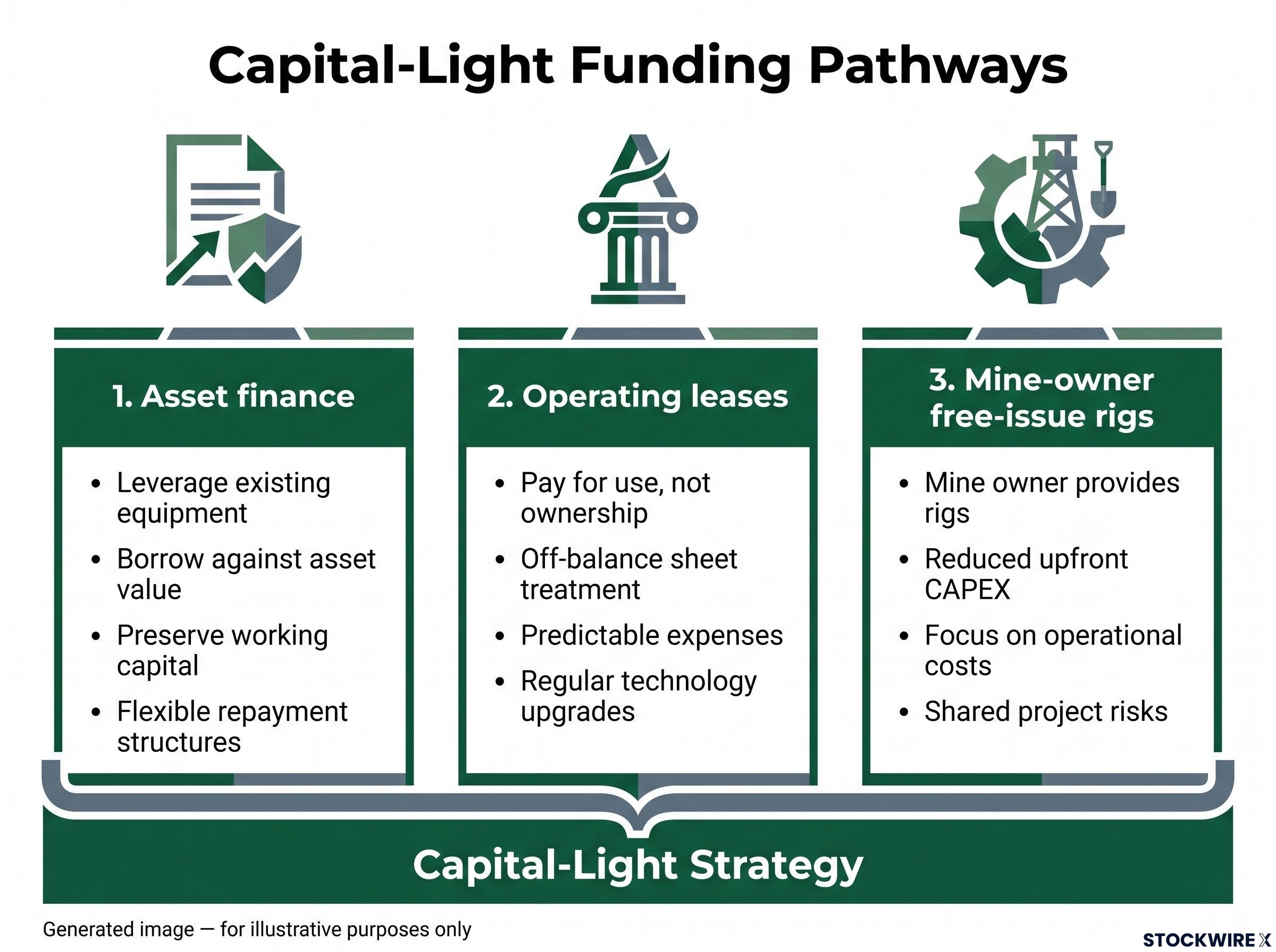 Capital-Light Funding Pathways