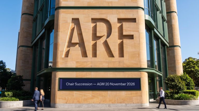 ARF building with sign