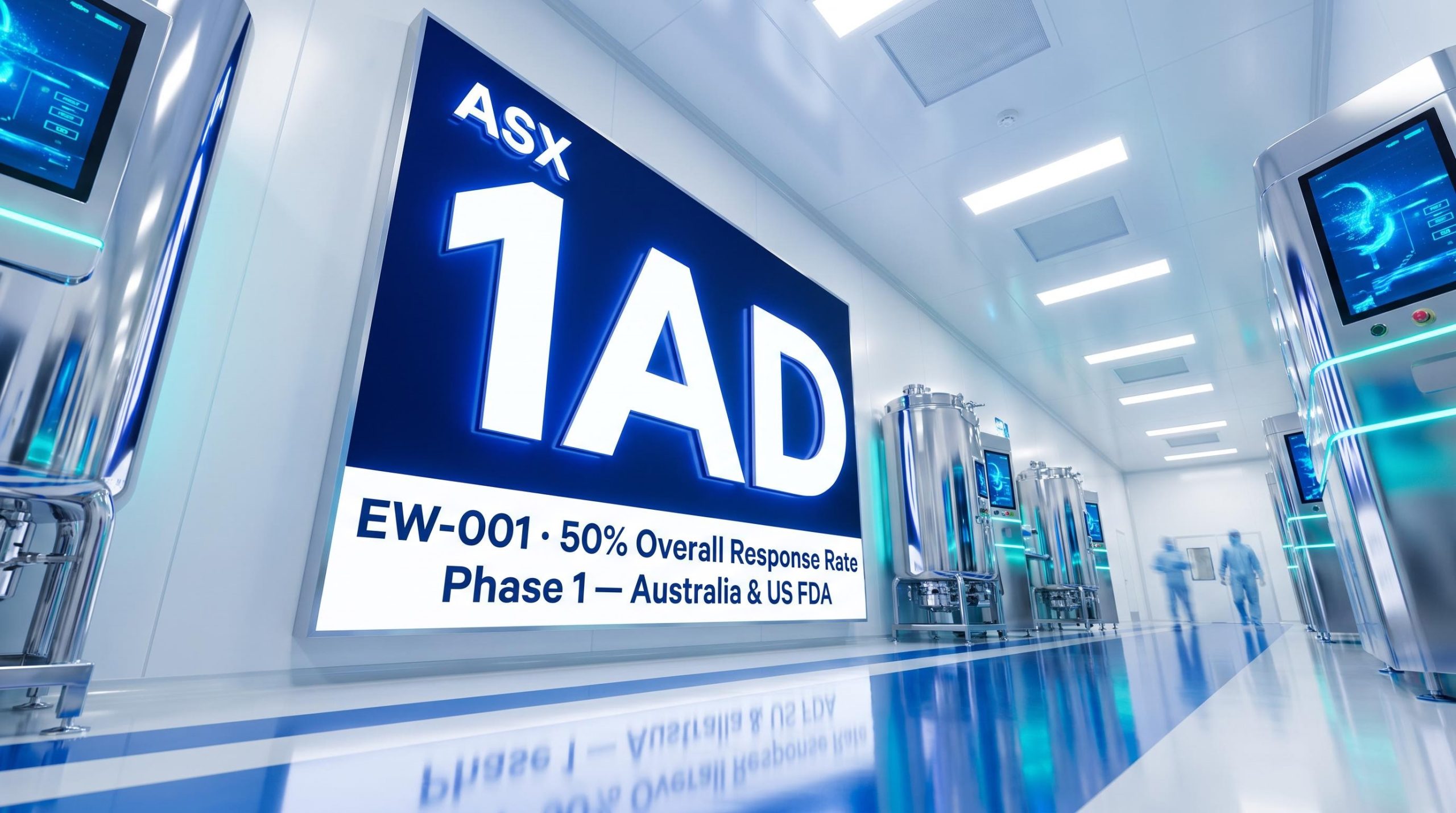High-tech laboratory interior