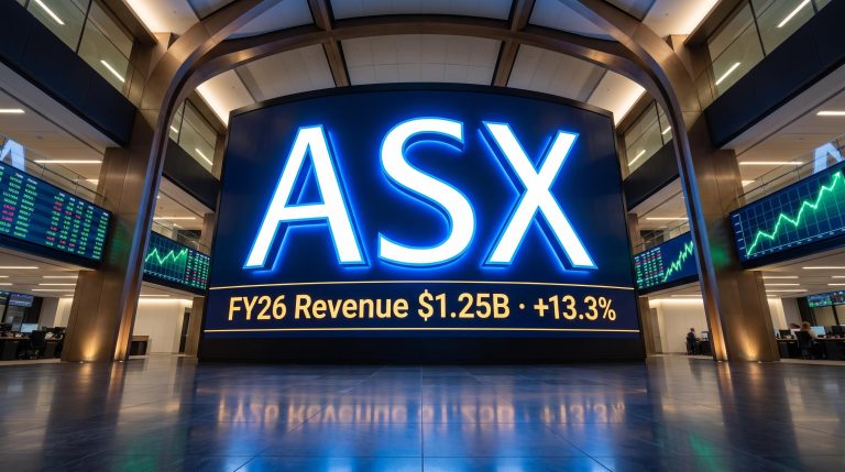 ASX Ltd Posts Record $1.25B Revenue in FY26 as All Four Segments Grow