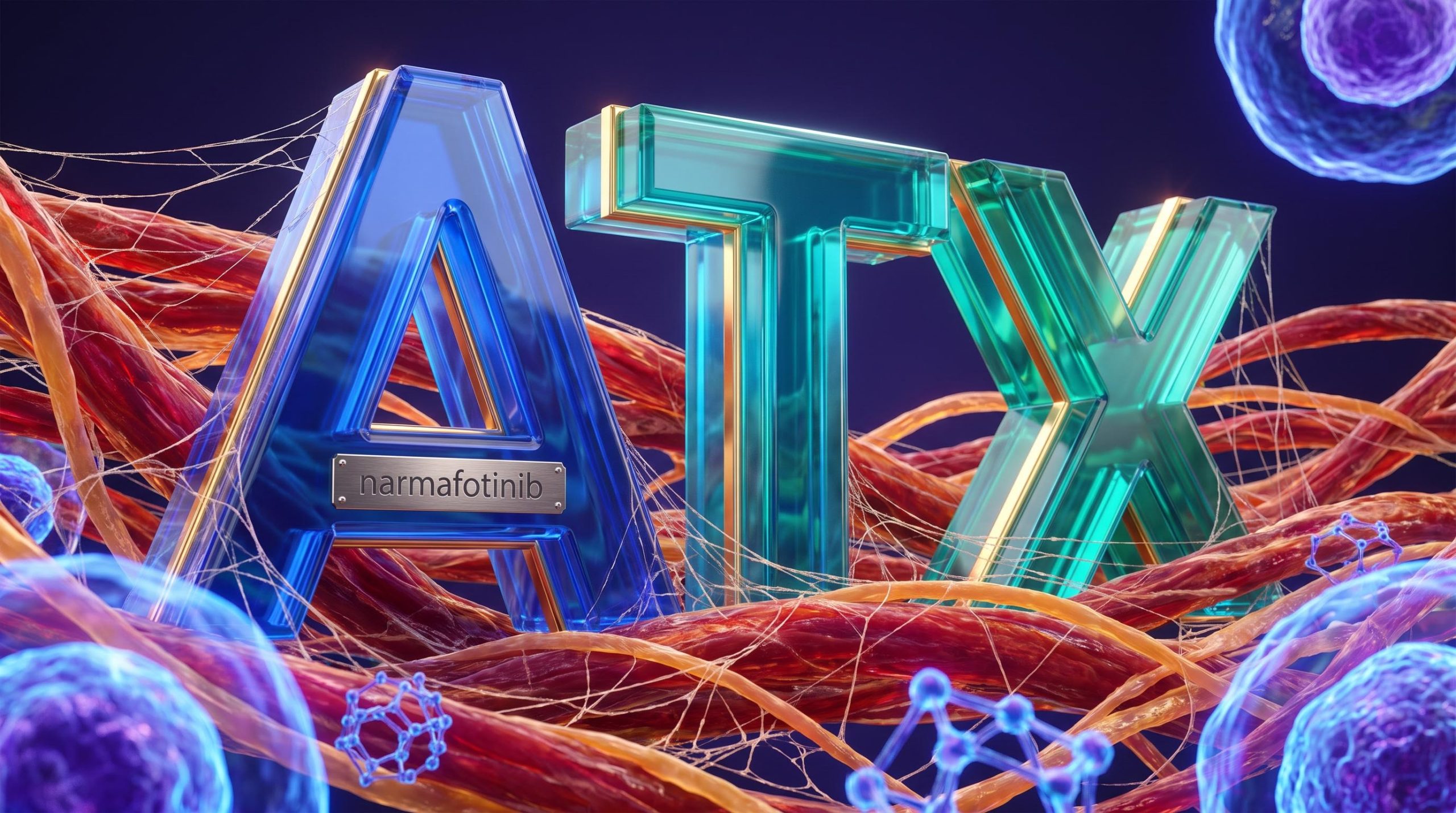 ATX letters with fibers