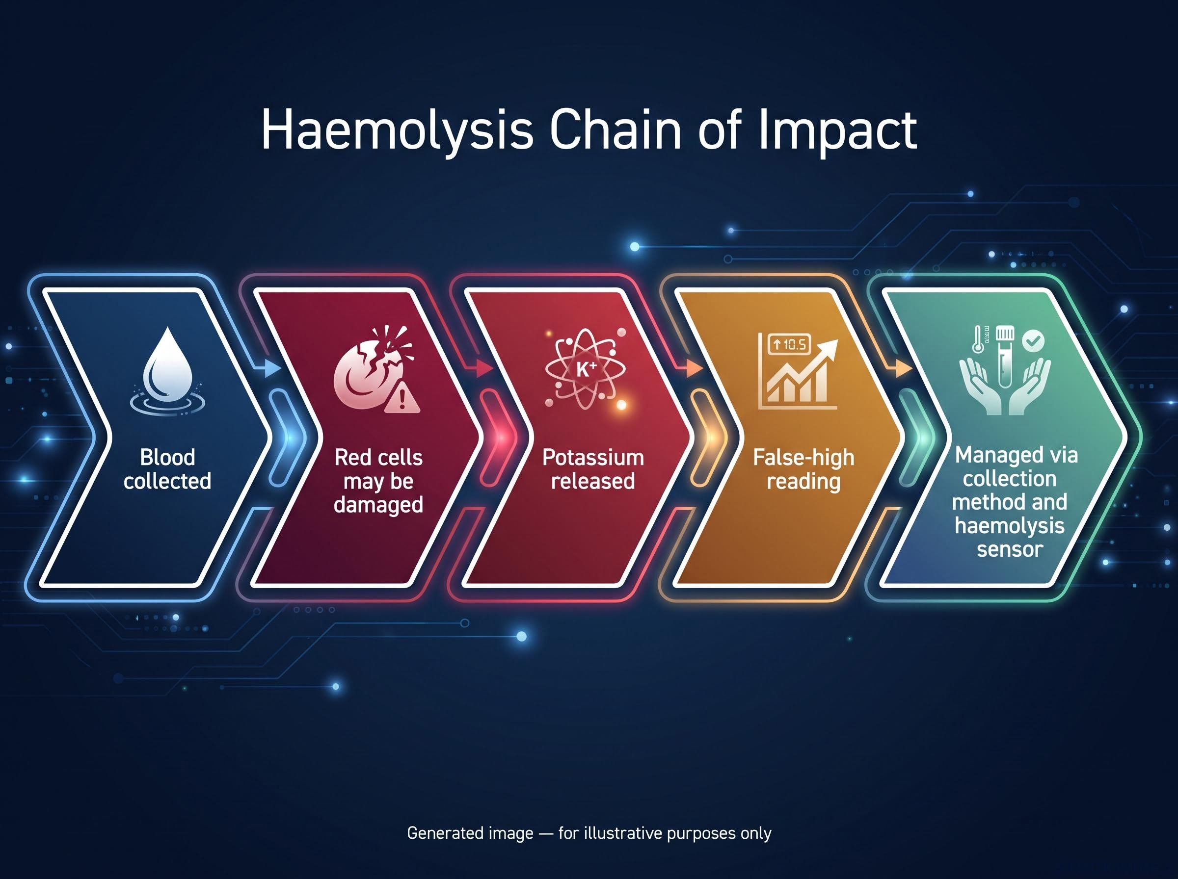 Haemolysis Chain of Impact Process Flow