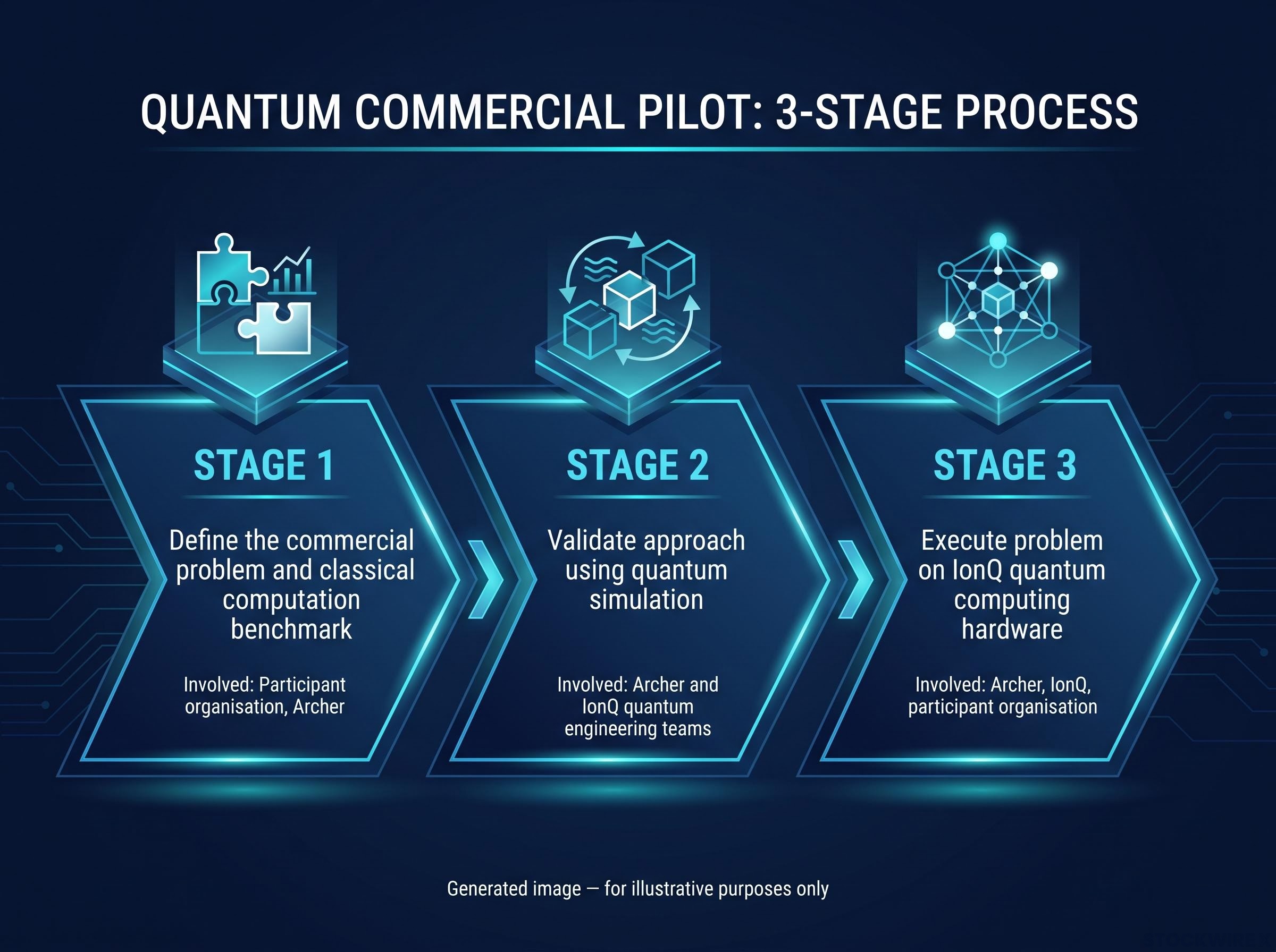 Quantum Commercial Pilot: 3-Stage Process