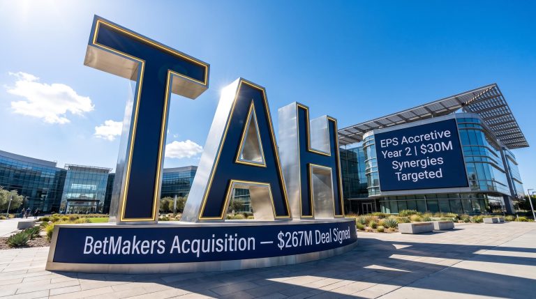 TAH building exterior sign