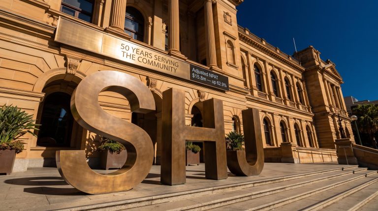 Historic building with SHU letters