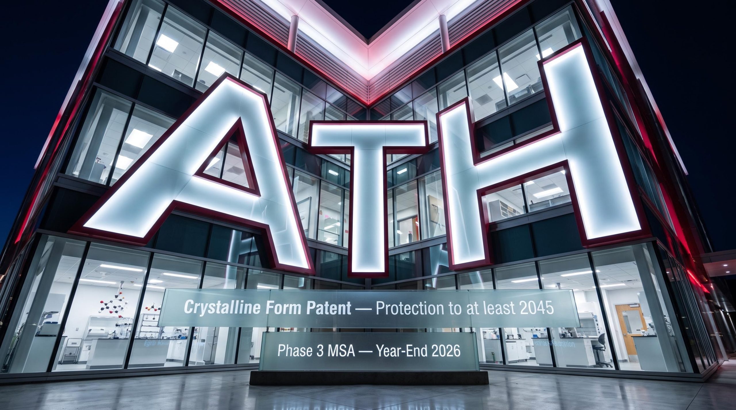 Large ATH sign on building