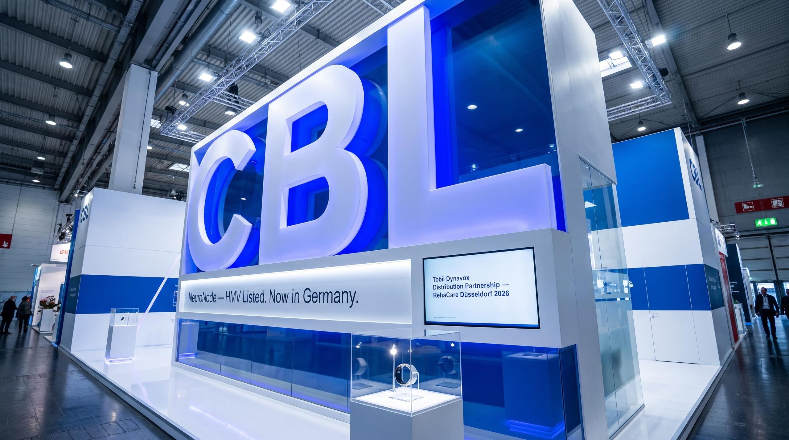 Modern trade show booth