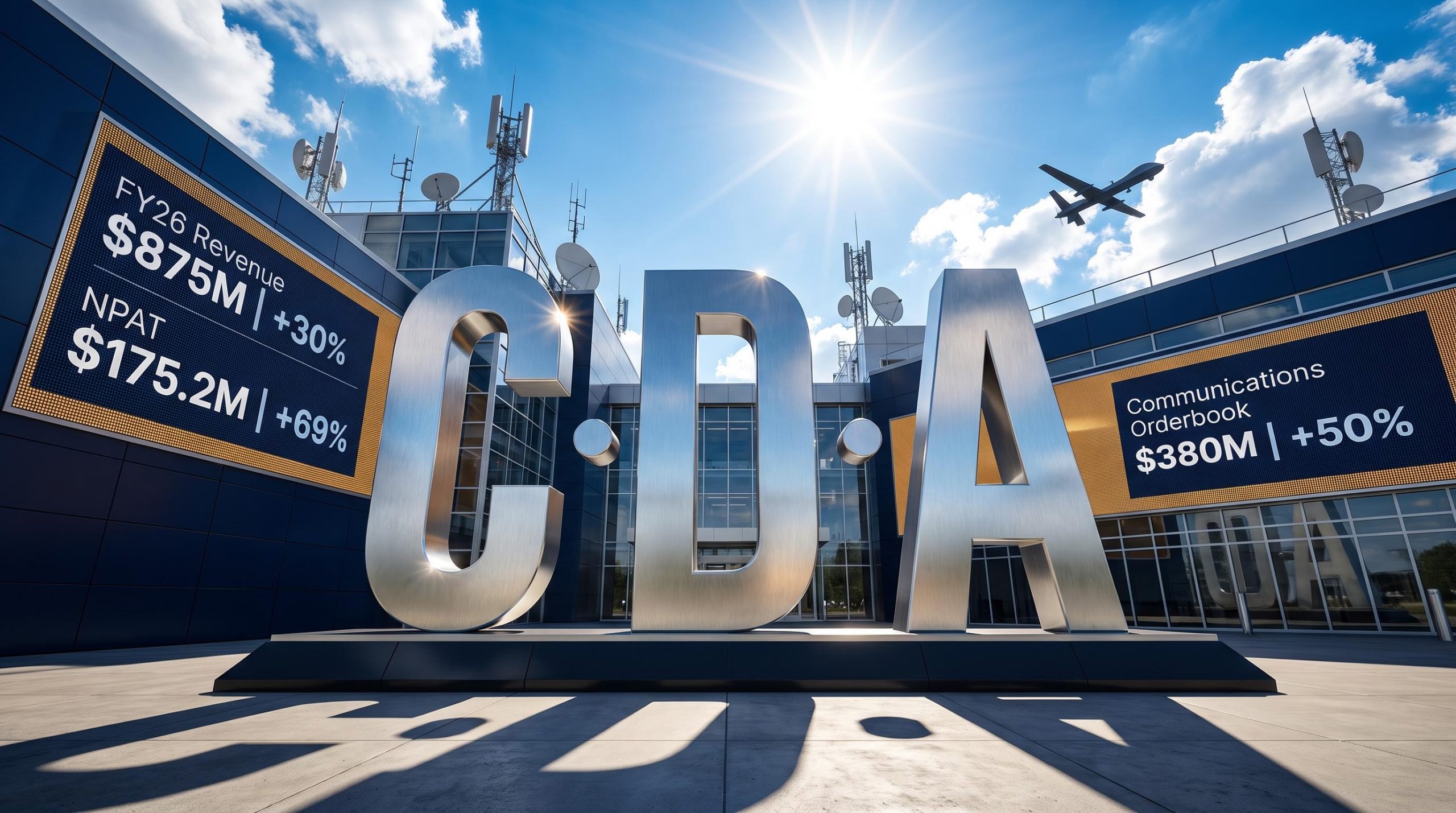 CDA building with stats