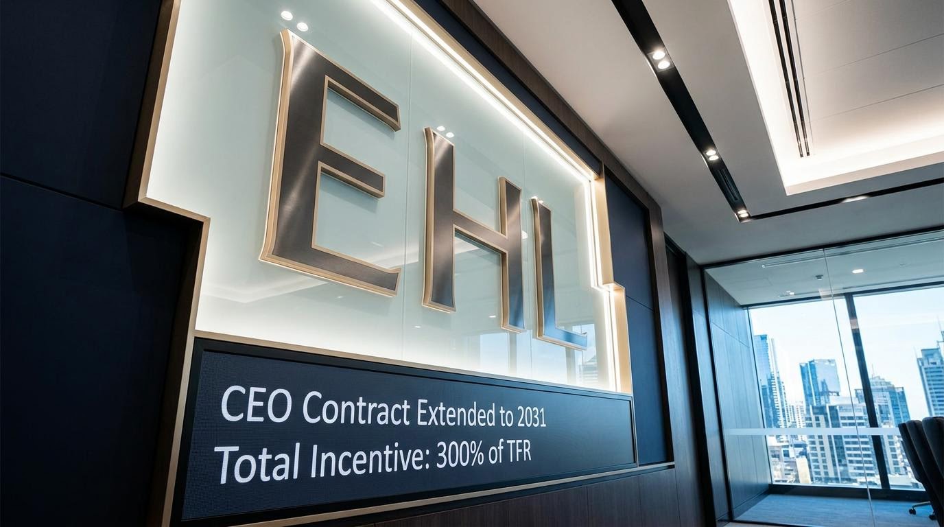 Office sign with announcement