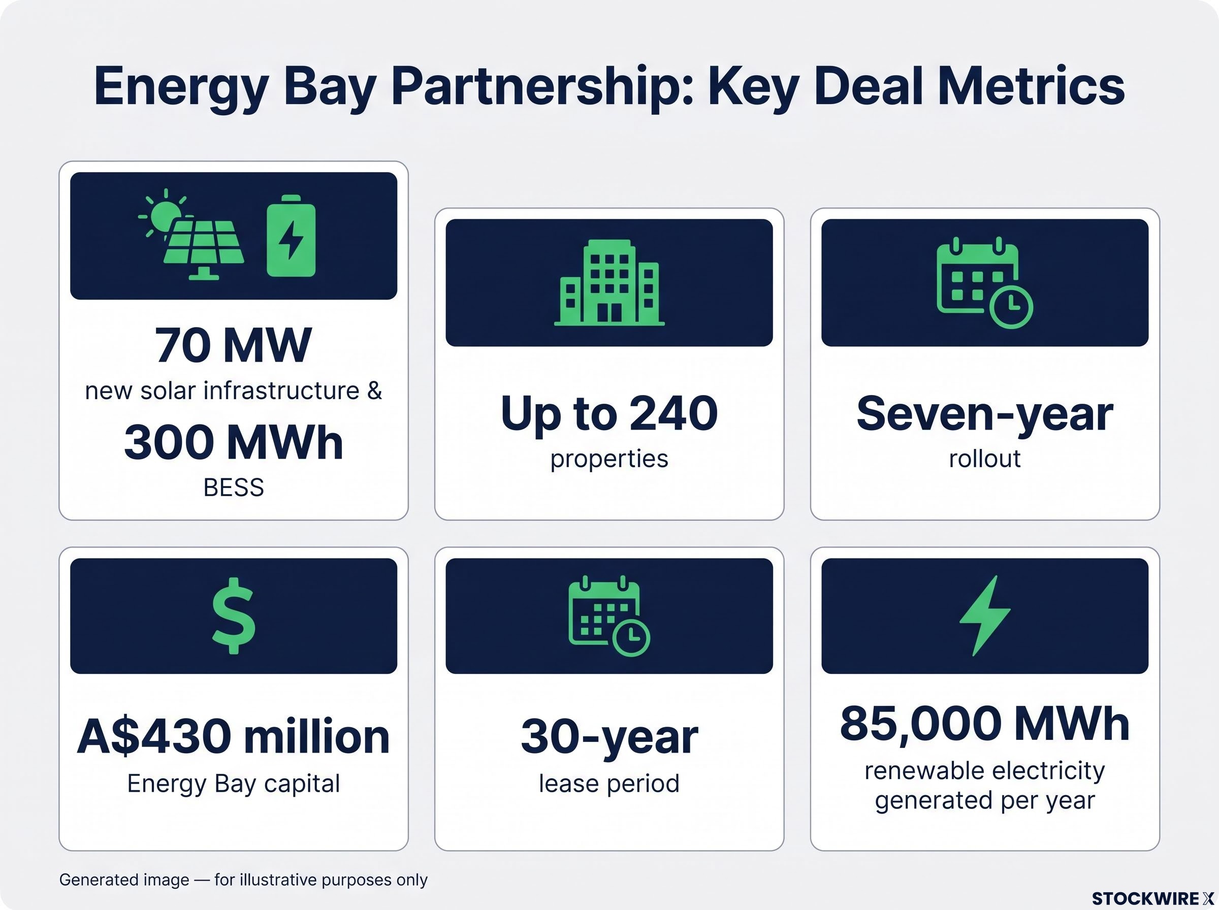 Energy Bay Deal: Key Metrics Dashboard