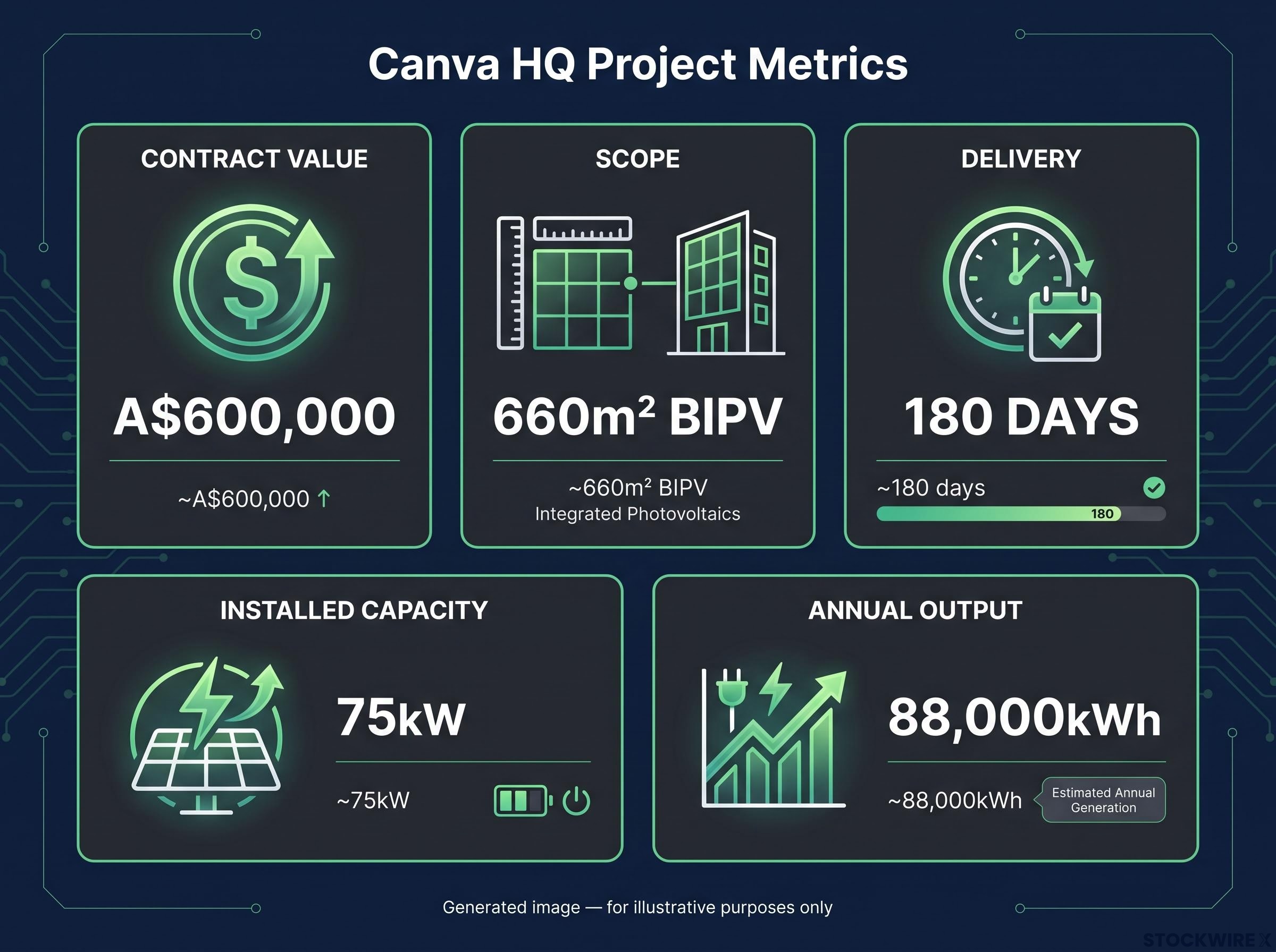 Canva HQ Subcontract Metrics Dashboard