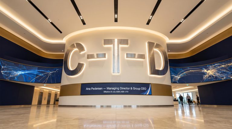 C-T-D office lobby interior
