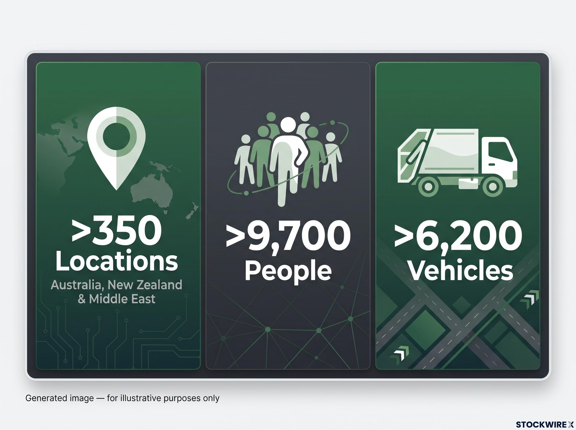 Cleanaway Operational Scale Overview