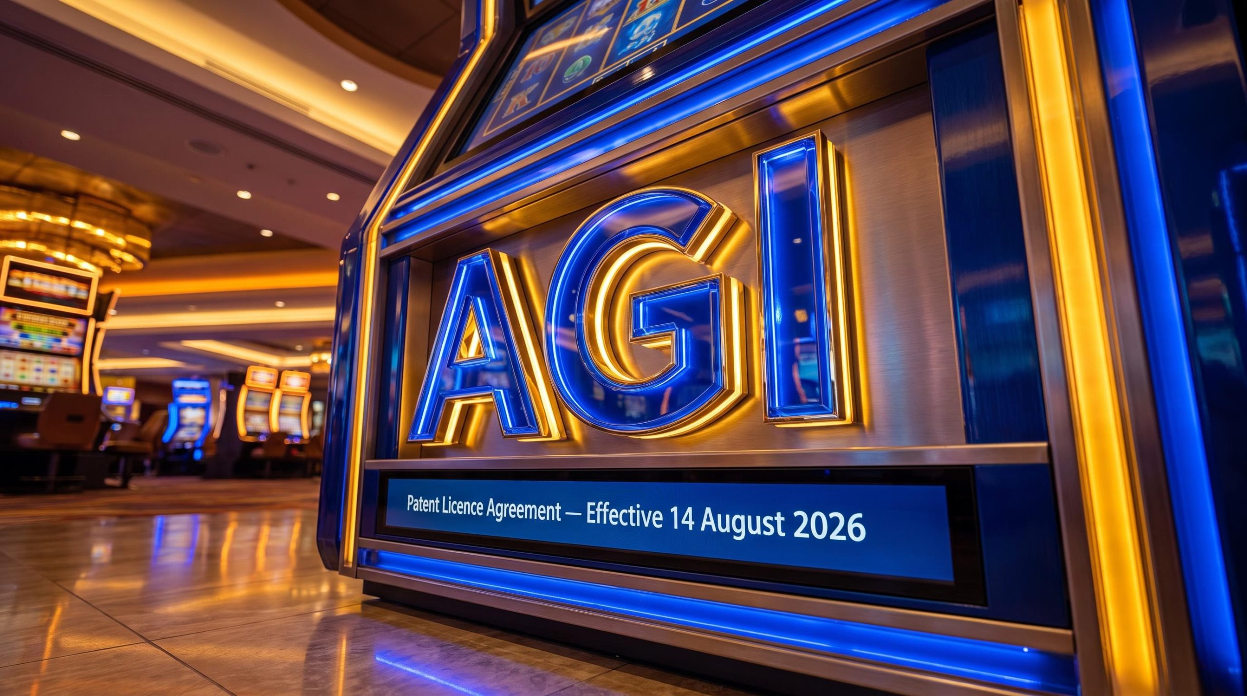 AGI license agreement panel