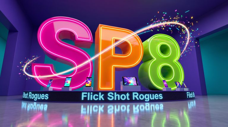 SP8 with devices and sparkles