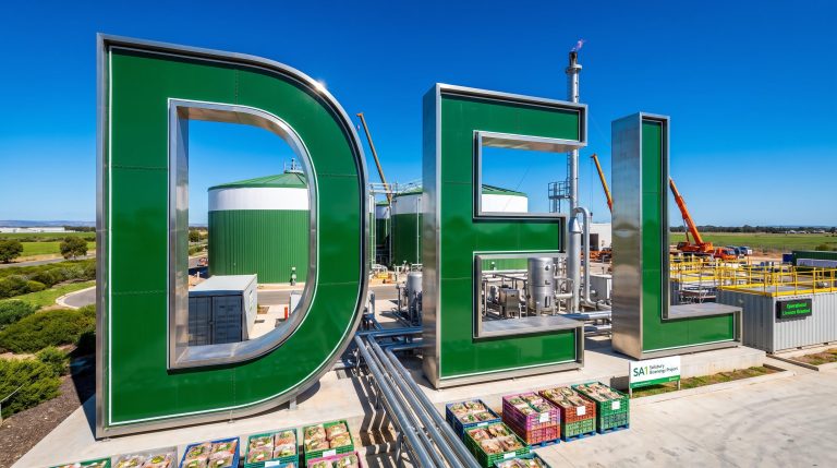 Large letters at facility