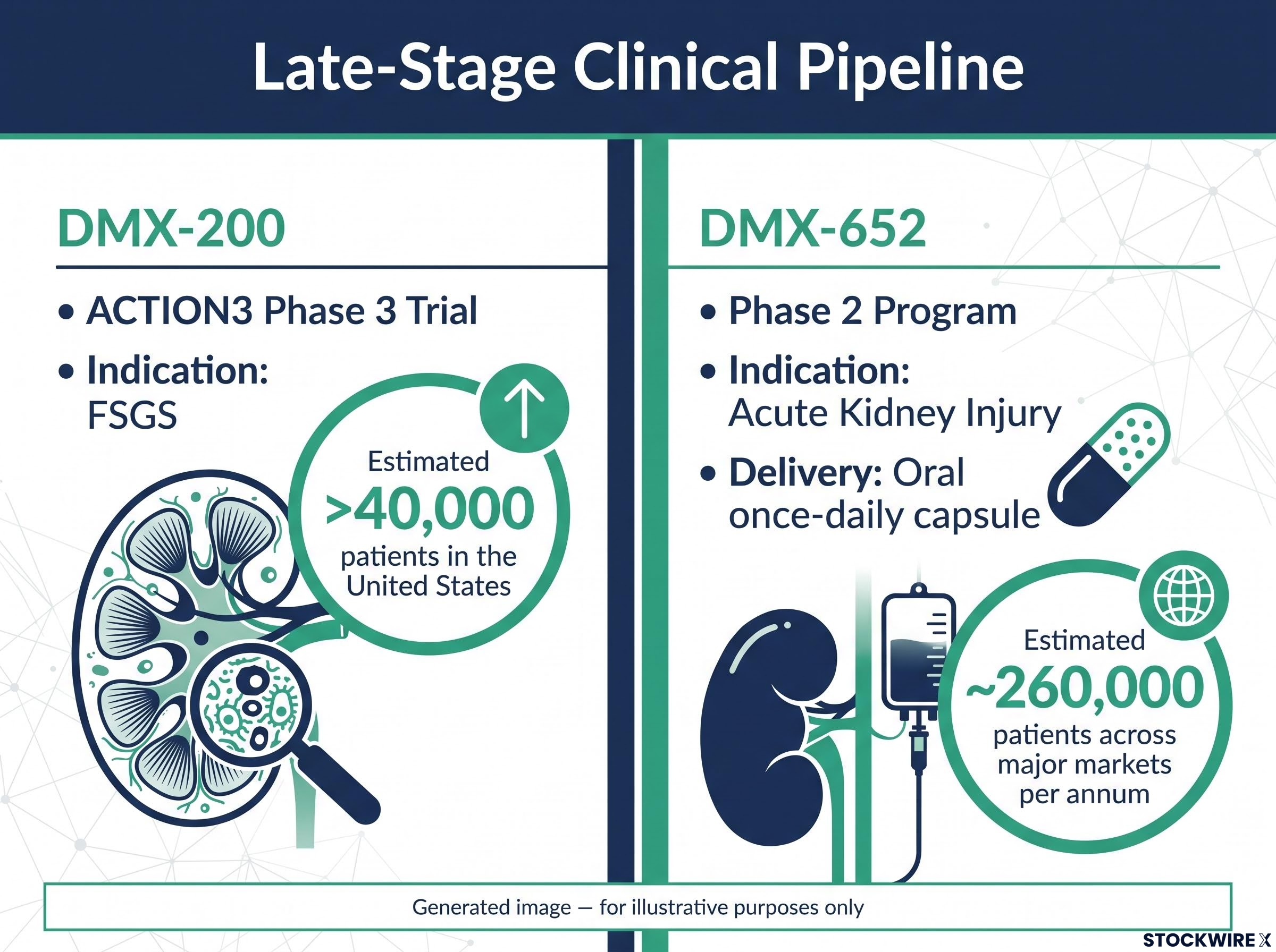 Late-Stage Clinical Pipeline and Addressable Markets