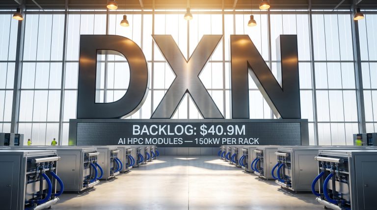 Large letters in data center