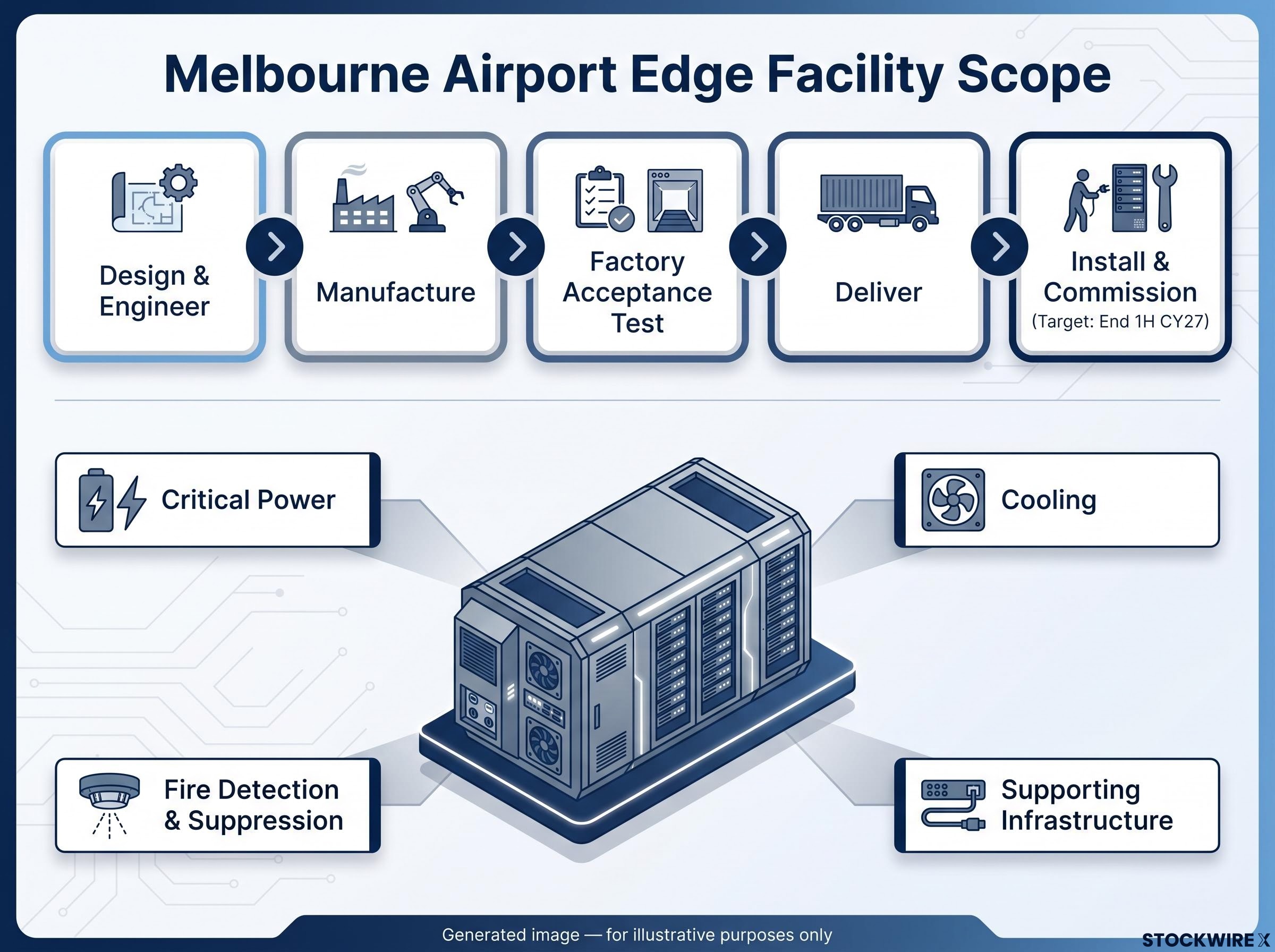Melbourne Airport Edge Data Centre Lifecycle & Features