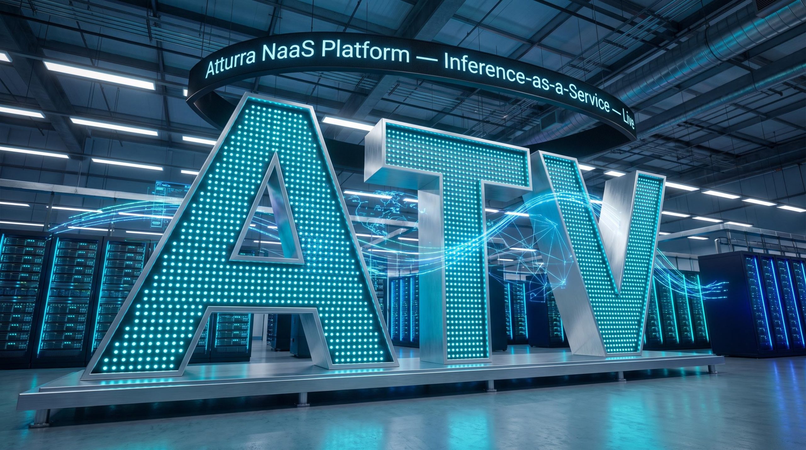 ATV sign with servers