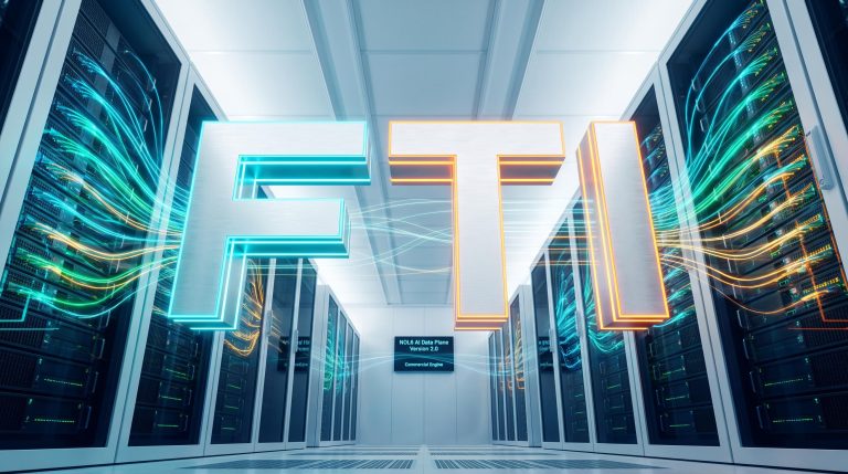 FTI text in server room