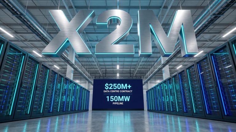 Modern data center interior