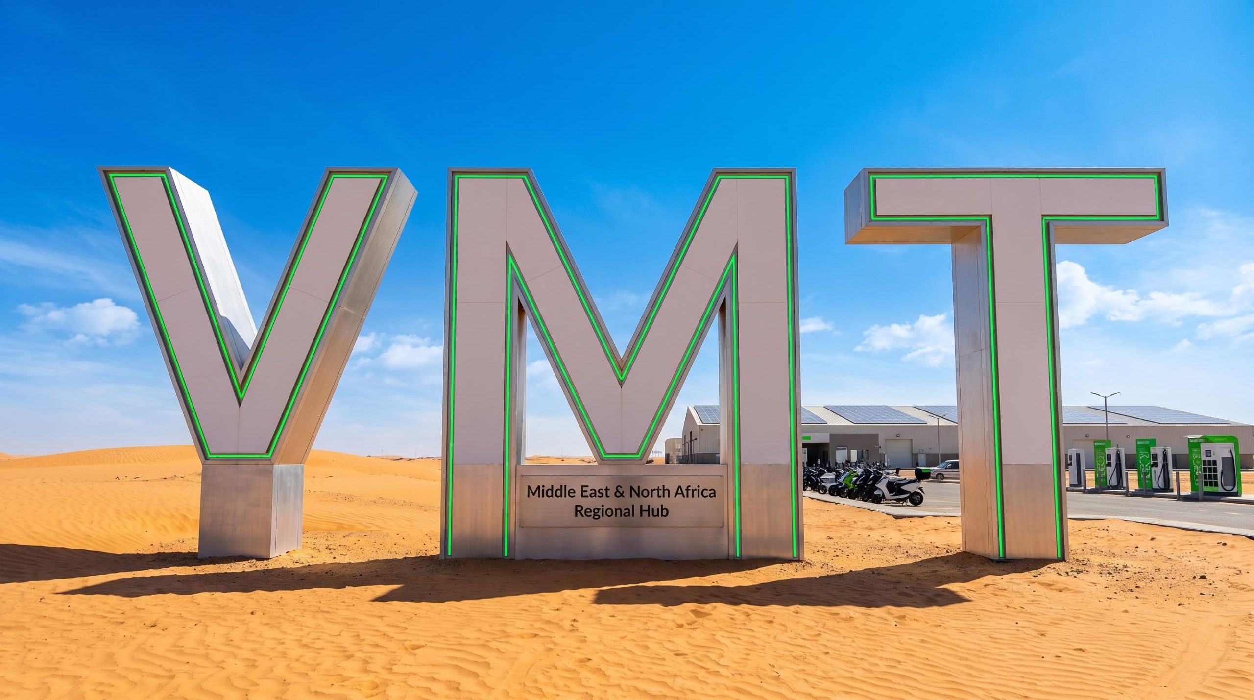 VMT sign in desert