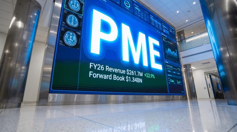 Large finance data screen
