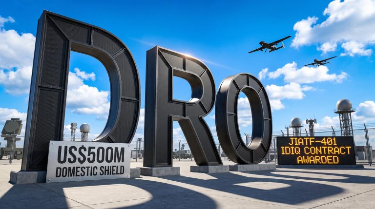 Large DRO letters and signs