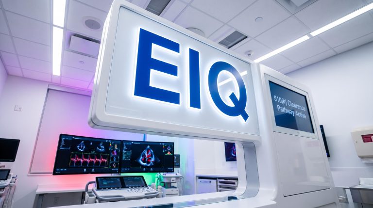 EIQ sign in laboratory