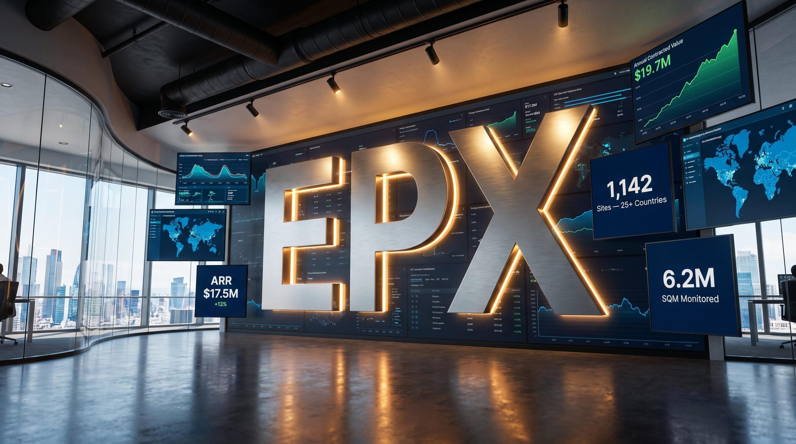 EPX with data screens