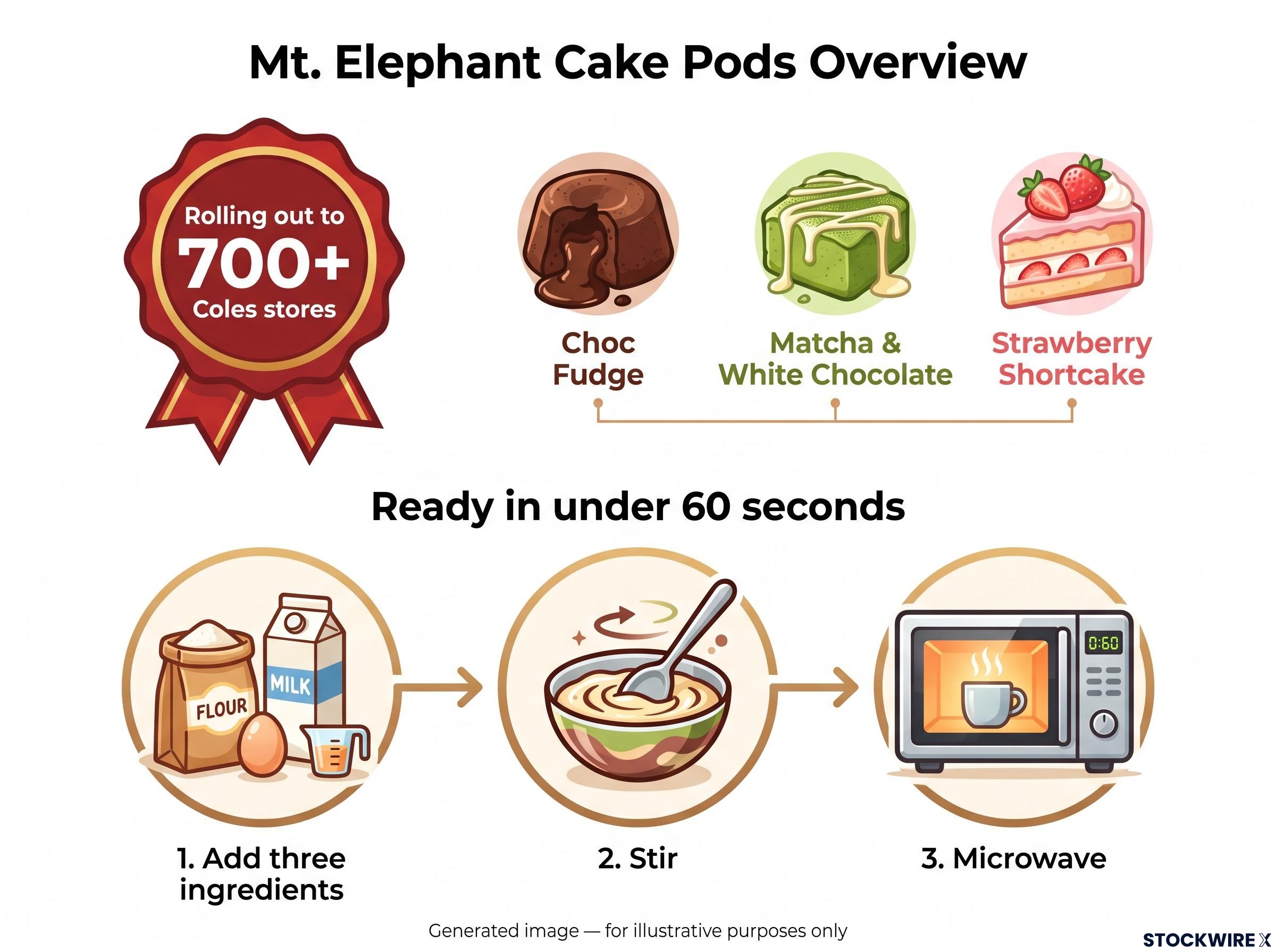 Mt. Elephant Cake Pods: Preparation & Product Overview