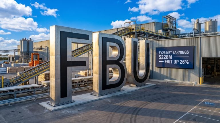 FBU sign with earnings board