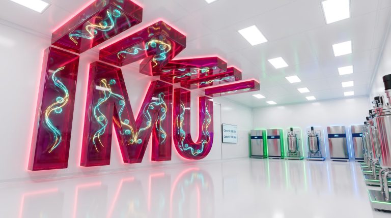 Neon lab equipment display