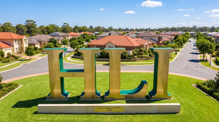 Large HLJ sculpture in suburb