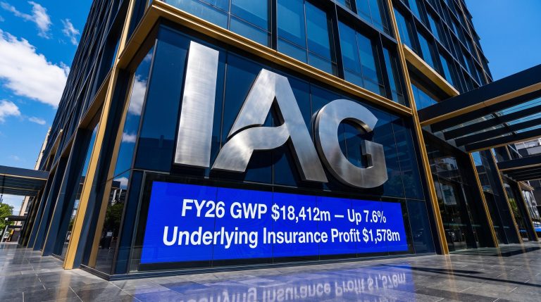 Insurance Australia Group Ltd Posts FY26 GWP Growth as Underlying Profit Rises