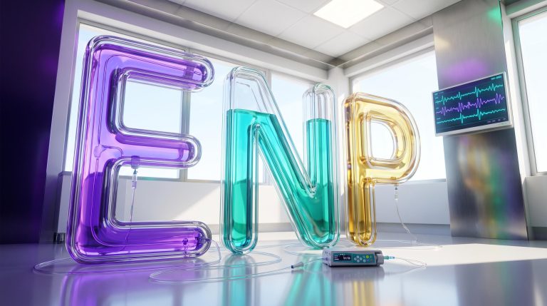 ENP filled with fluids
