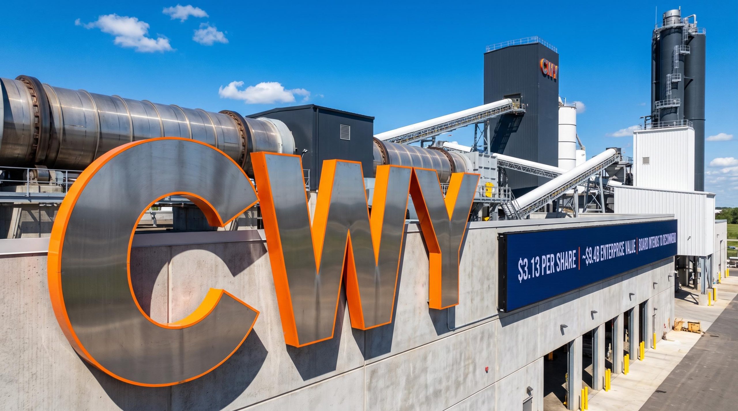 Exterior view of a facility