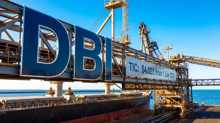 DBI sign and conveyor